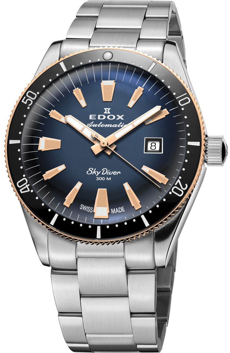 Edox Skydiver Date Automatic Limited Edition 80126-357RNM-BUIDR