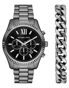 Michael Kors Lexington klocka/armbandset MK9217SET