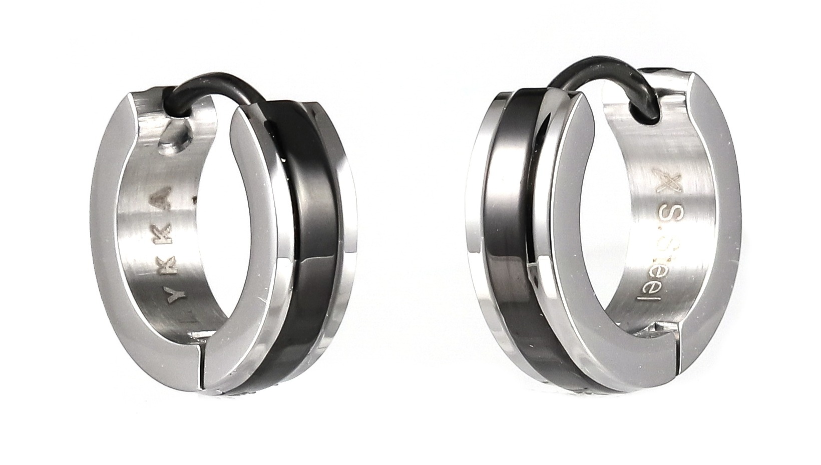 Lykka Strong tvåfärgad 13,4 mm stålhoops 