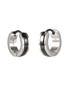 Lykka Strong tvåfärgad 13,4 mm stålhoops