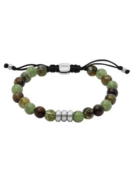 Fossil grönt pärlarmband JA7240040