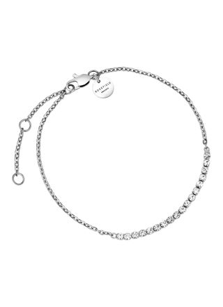 Rosefield Tennis Crystal Clear armband JBTCS-J910