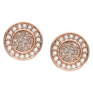 Fossil stiftörhängen Halo Rose Gold-Tone Studs JF03263791 main product photo