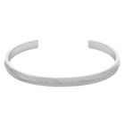 Fossil Harlow silverfärgat bangle armband JF04665040