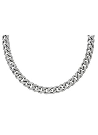 Fossil Harlow intaglio silverfärgat pansarhalsband JF04696040