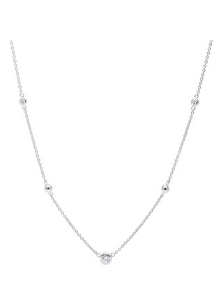 Fossil halsband Glitz Sterling Silver Necklace Box Set JFS00453040