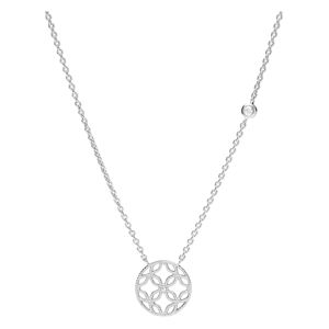 Fossil halsband Romantic Cut Out Sterling Silver Pendant Necklace JFS00527040 main product photo