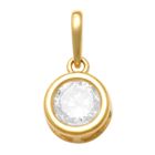 Lykka Casuals solitaire bezel guldberlock