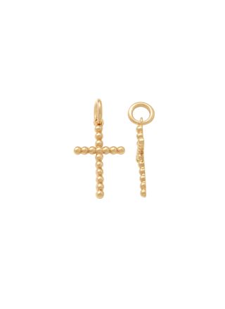 Lykken Crosses beaded korshänge i guld