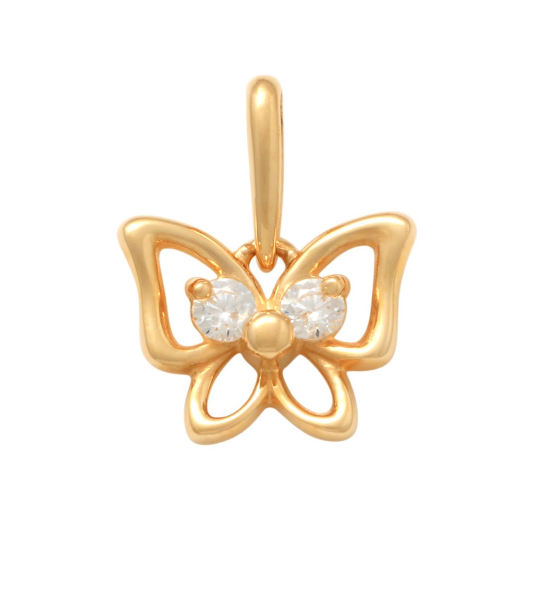 Lykka Symbols guldberlock fjäril 