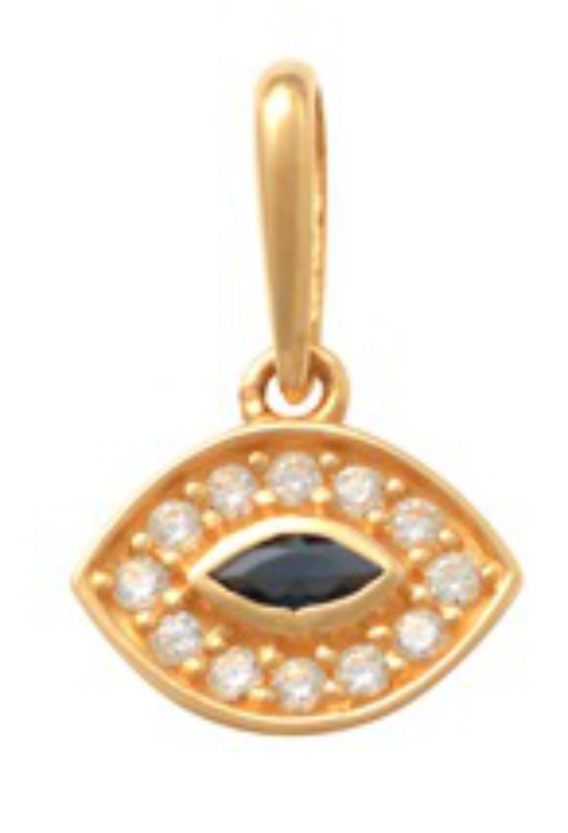 Lykka Symbols hamsans öga guldberlock 