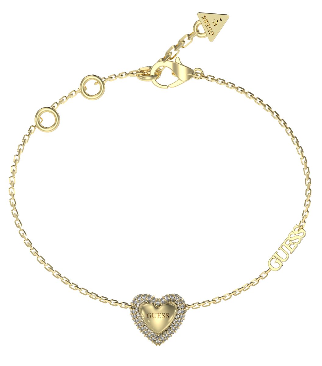 GUESS Beloved hjärtarmband JUBB05022JWYGS