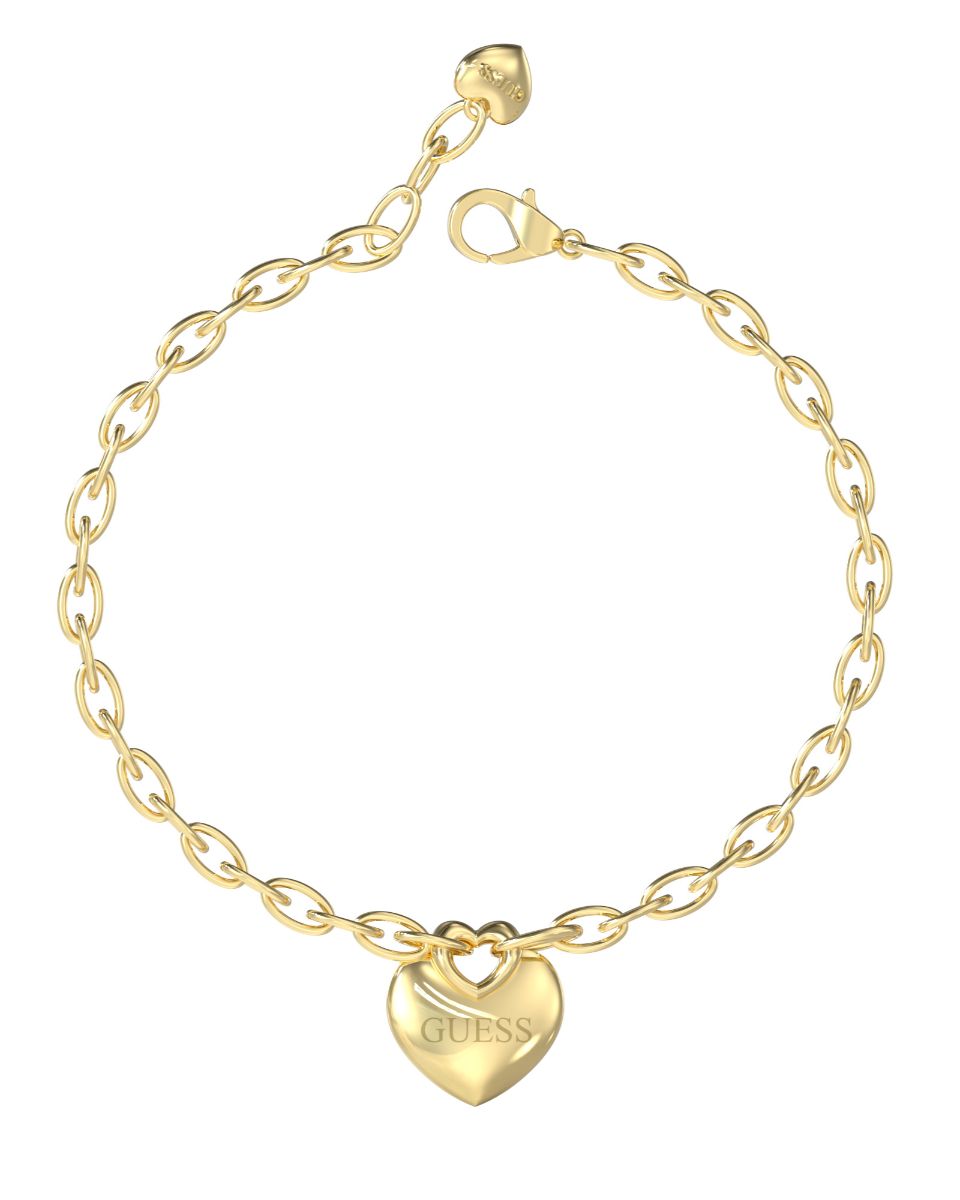 GUESS Crazy in love hjärtarmband JUBB05217JWYGS