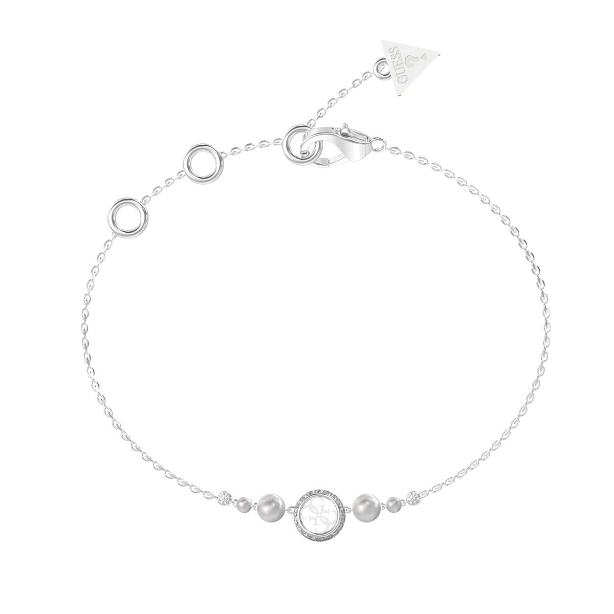 GUESS TINY PEARLY armband JUBB05516JWRHS