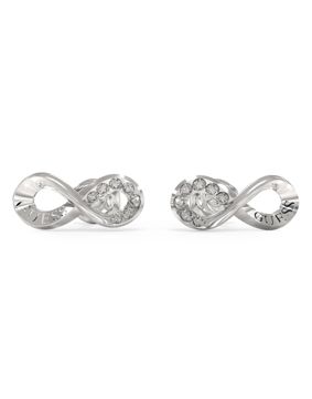 GUESS Endless dream silverfärgad infinity stiftörhängen JUBE03262JWRHT/U