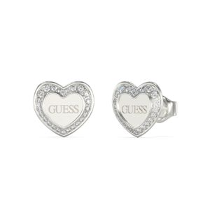 GUESS Love silverfärgade hjärtörhängen JUBE04035JWRHT/U main product photo