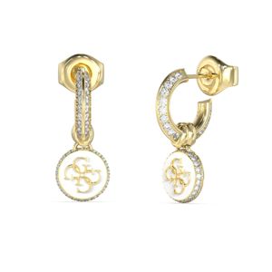 GUESS 4G Crush Knot You guldfärgade örhängen JUBE04054JWYGWHT/U main product photo