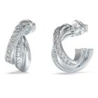 GUESS 4G Crush Perfect Links mini hoops JUBE04066JWRHT/U