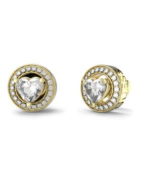 GUESS M'ama non m'ama gulfärgade örhängen JUBE04669JWYGT/U