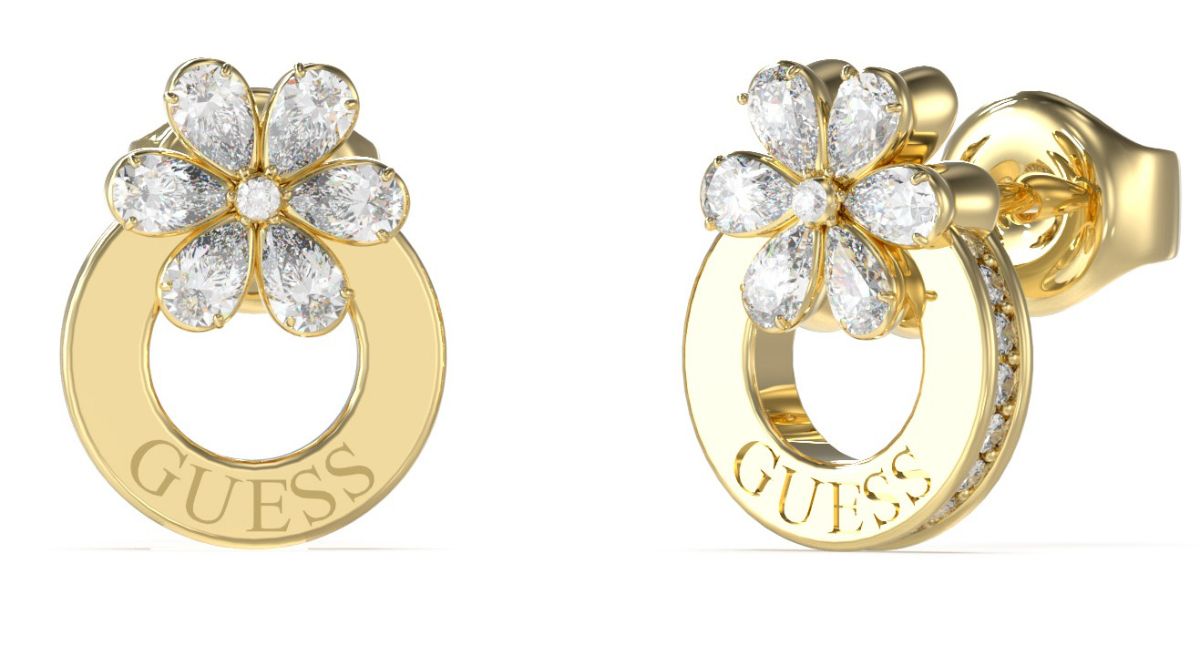 GUESS Lily blomörhängen JUBE05108JWYGT/U