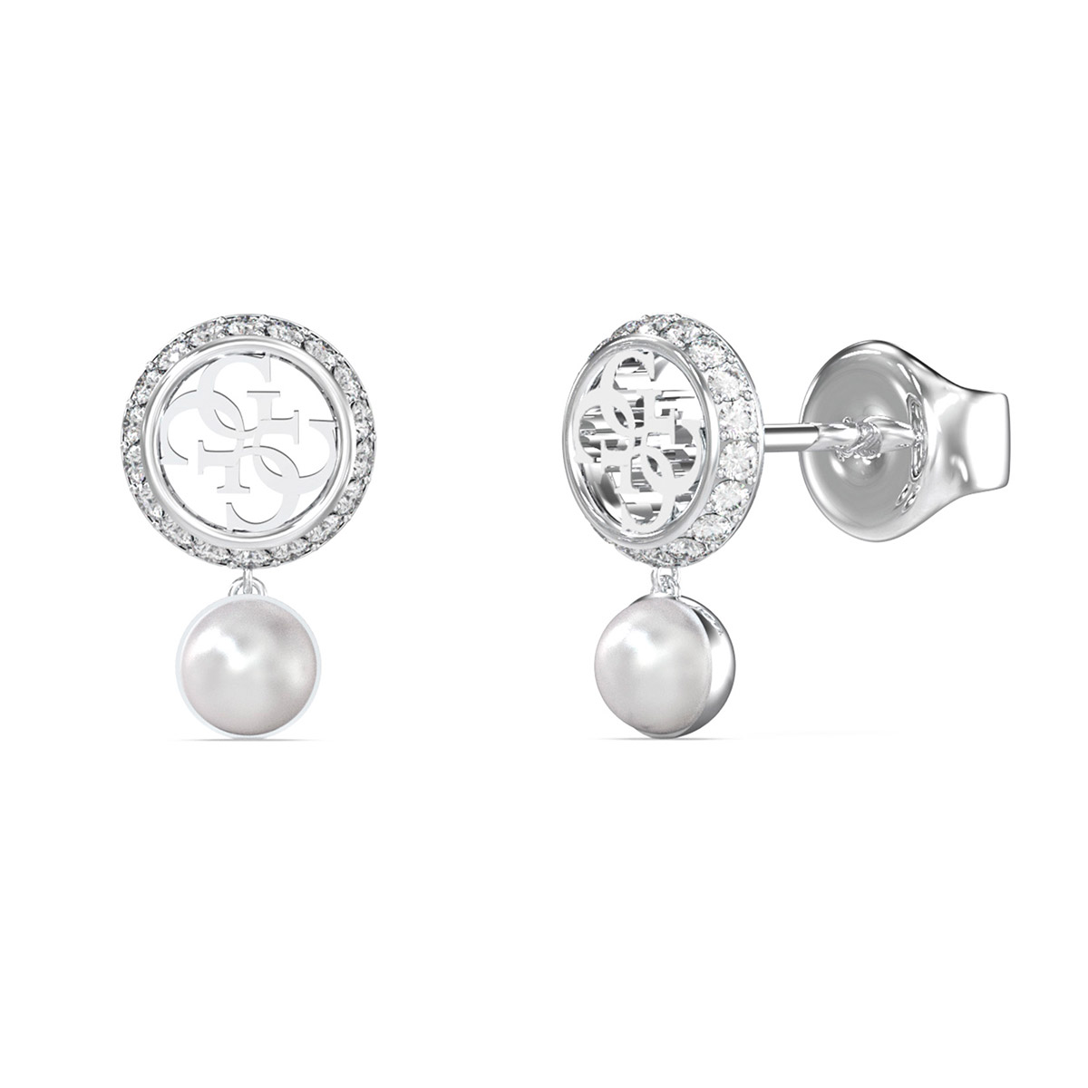 GUESS TINY PEARLY örhängen JUBE05517JWRHT/U