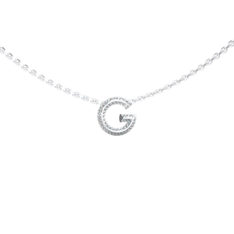 GUESS G CRYSTAL halsband JUBN05441JWRHT/U