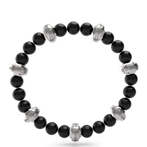 GUESS Edgy onyx-stålarmband JUMB04057JWSTBKT/U main product photo