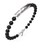 GUESS Edgy onyxarmband JUMB04059JWSTBKL