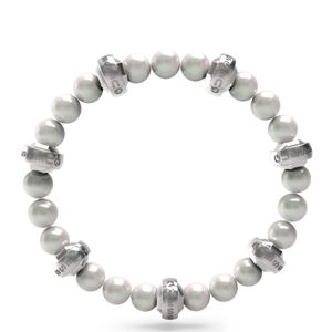 GUESS Edgy pärl-stålarmband JUMB04069JWSTWIT/U main product photo