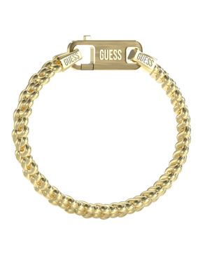 GUESS Pitstop gulfärgat armband JUMB04446JWYGL