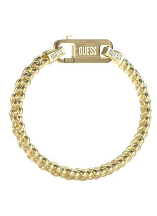 GUESS Pitstop gulfärgat armband JUMB04446JWYGL