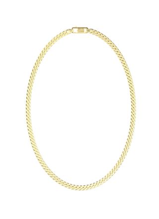 GUESS Pitstop gulfärgat pansarhalsband JUMN04449JWYGT/U
