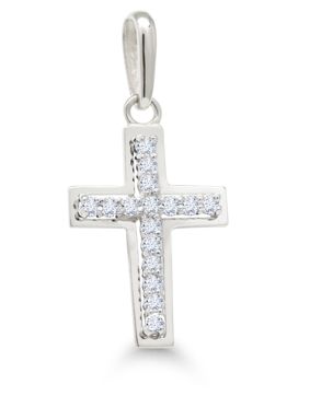 Guldhängsmycke kors K-P61488ZW