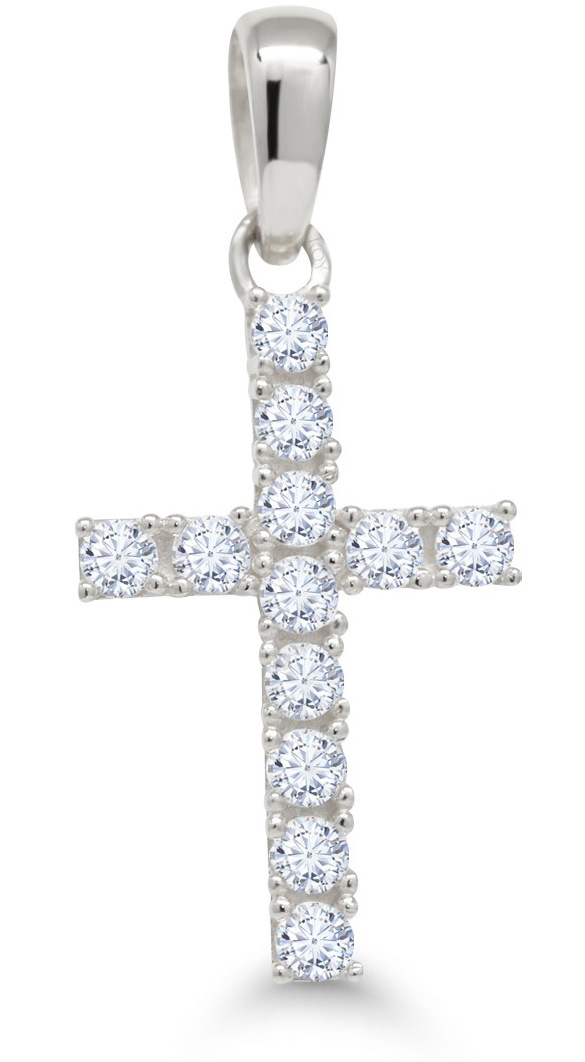 Guldhängsmycke kors K-P64664ZW