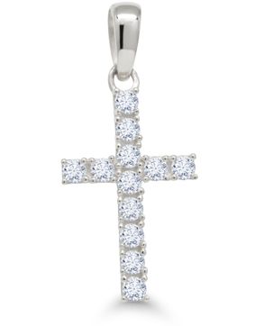 Guldhängsmycke kors K-P64664ZW