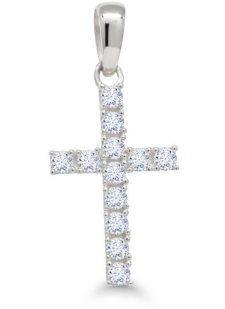 Guldhängsmycke kors K-P64664ZW