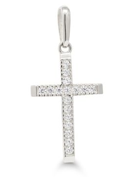 Guldhängsmycke kors K-P65251ZW