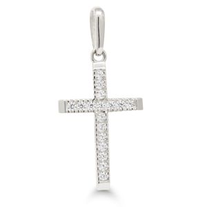 Guldhängsmycke kors K-P65251ZW main product photo