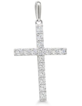 Guldhängsmycke kors K-P66696ZW