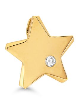 Guldhängsmycke stjärna K-P70864Z