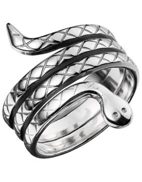 Kalevala Snake ring silver 2401200