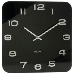 Karlsson Vintage KA4398 svart väggklocka 35 cm main product photo