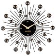 Karlsson Sunburst Black KA4860BK väggklocka 30cm
