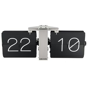 Karlsson Flip clock svart 36 x 8,5 x 14 cm bordsklocka KA5601BK main product photo