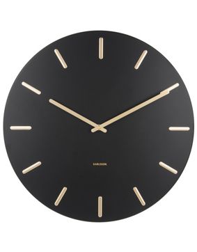 Karlsson Charm KA5716BK Black väggklocka 45cm