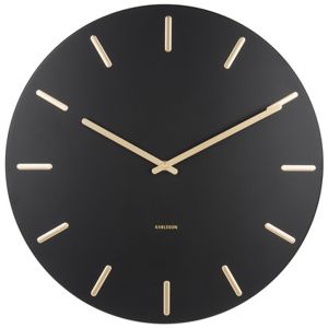 Karlsson Charm KA5716BK Black väggklocka 45cm main product photo