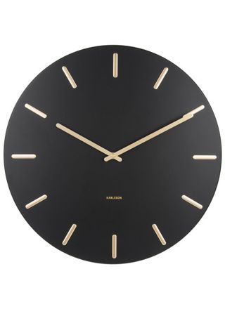 Karlsson Charm KA5716BK Black väggklocka 45cm