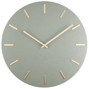 Karlsson KA5716DG väggklocka Charm Jungle Green With Gold Batons 45 cm main product photo