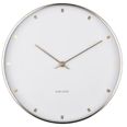 Karlsson Petite vit väggklocka KA5776WH