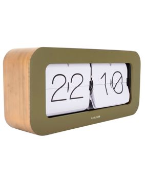 Karlsson KA5790MG Matiz vägg-/bordsklocka Moss Grön 37 cm